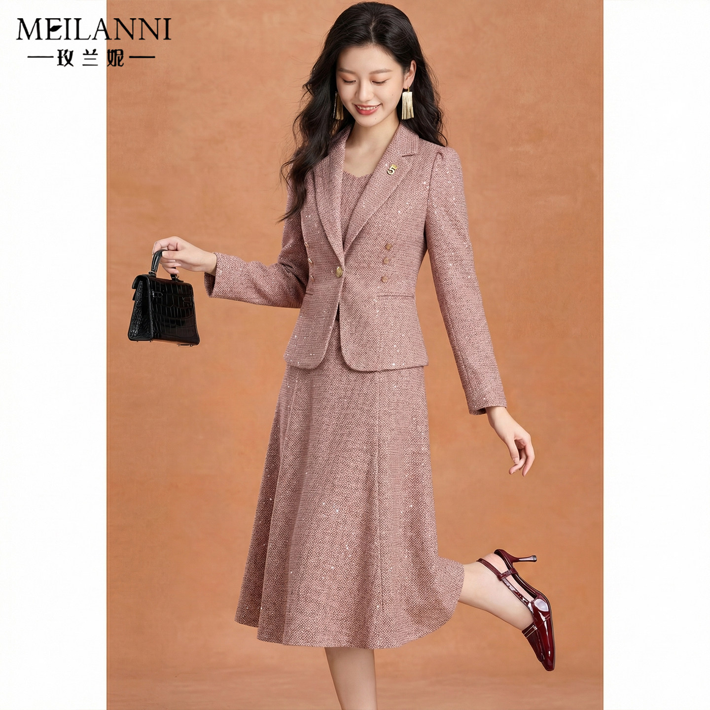喜婆婆婚宴装礼服平时可穿高贵年轻版结婚高贵妈妈高端轻奢高级感