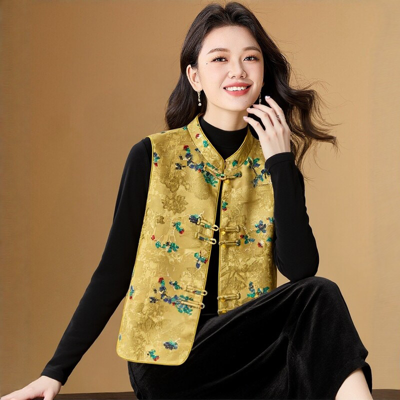 中式女马甲中国风高级感2026新款