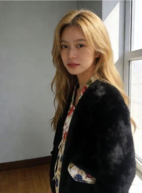 （清）中式国风皮毛一体新款外套T813（实物以直播间为准）