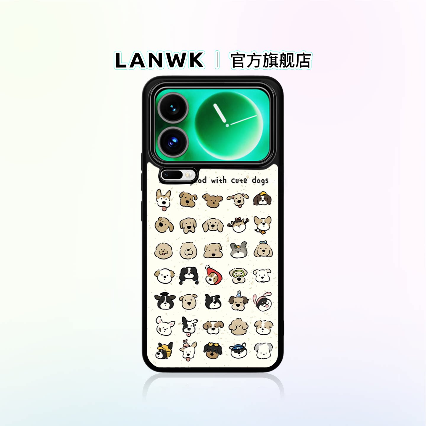 【百变puppy】LANWK适用小米17/15/14/13pro新款高级手机壳红米k90/80/70ultra原创镜头全包k60女可爱保护套