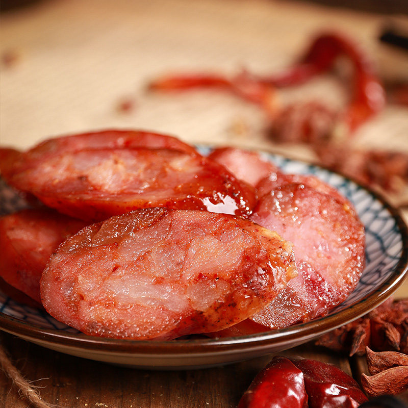 禹珍 北川特产粮食猪香辣香肠400g腊肠四川正宗麻辣香肠农家自制