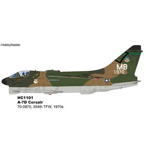 A7海盗攻击机A-7D合金成品模型