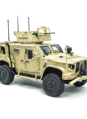 T-MODLE 美国 J-LTV战术车 MCTAGS款 海军陆战队铝硅夹层护盾炮塔