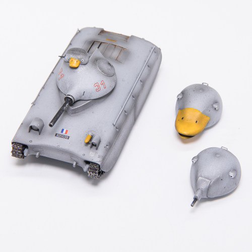 AM法国AMX40骑兵坦克成品