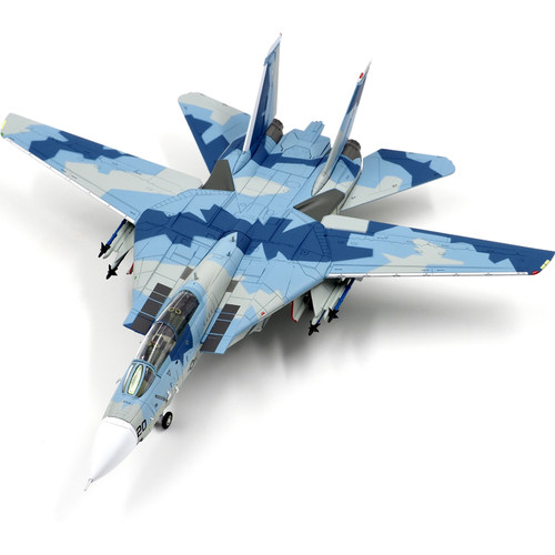 F14A战斗机TOPGUN碎裂迷彩模型