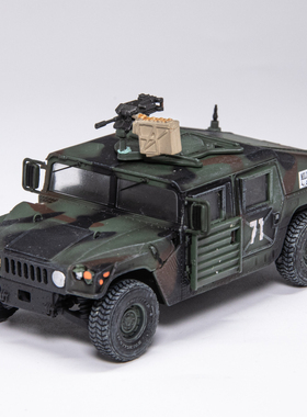 T-MODEL 悍马M1025型 第18宪兵旅 巴格达 伊拉克2003 PVC成品模型