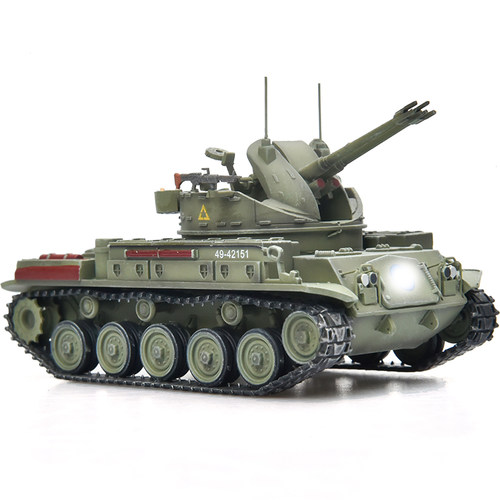 1/72台自行绿色涂装成品防空炮