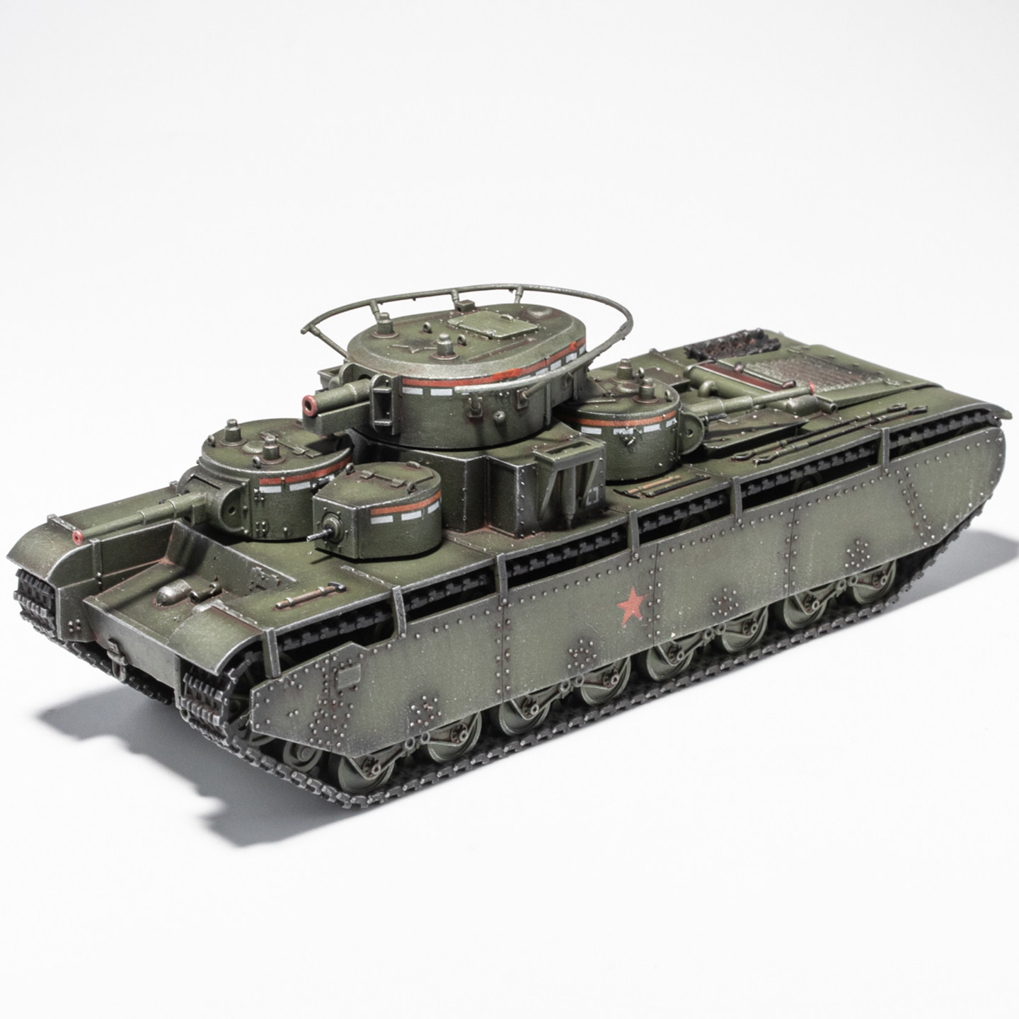 AM苏联T-35A多炮塔重型坦克成品