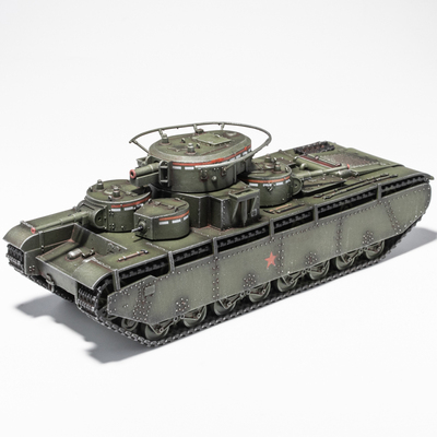 AM苏联T-35A多炮塔重型坦克成品