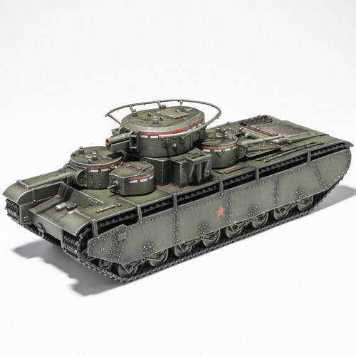 AM苏联T-35A多炮塔重型坦克成品