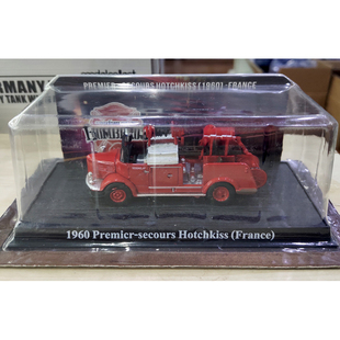 Red Base 1/64  法国霍奇基斯消防车 Premier-secours1960年 合金