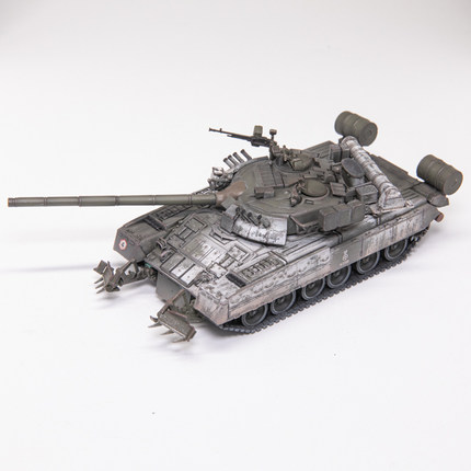 ARTISAN 俄罗斯 T80U主战坦克 雪地 带扫雷犁大量改件和蚀刻片