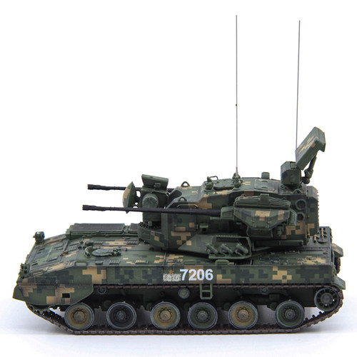 UNISTAR09自行高炮合金成品模型