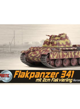 威龙 60594 豹式防空炮坦克世界 MAN2cm Vierling Flakpanzer模型