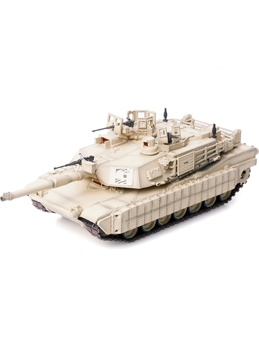 Panzerkampf Американский основной боевой танк M1A2 TUSK1 AbramsM1 в 1/72 песочного цвета.