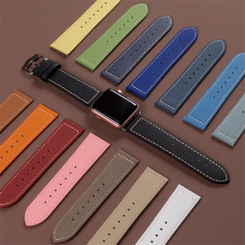 适用于iwatch苹果表带真皮专用
