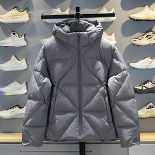 李宁羽绒服男子2025冬季新款韦德系列宽松80%鹅绒保暖外套AYMV565
