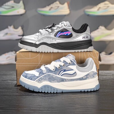 李宁布欧男子舒适运动休闲鞋