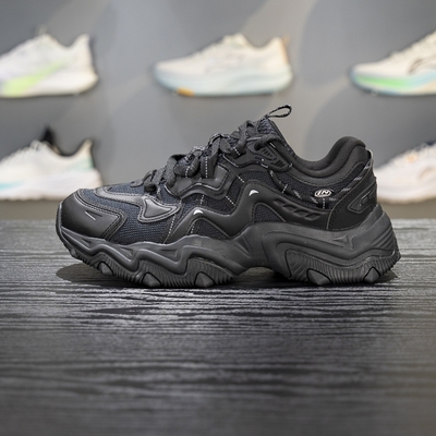 李宁防滑耐磨男子系带休闲鞋