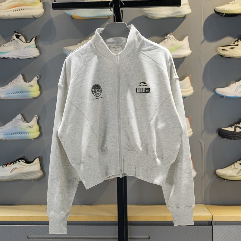 李宁x LPL联名系列女子外套2025冬季新款宽松立领开衫卫衣AWDVE78,运动服/休闲服装,运动卫衣/套头衫,淘宝优惠券,粉丝福利购,淘宝优惠卷