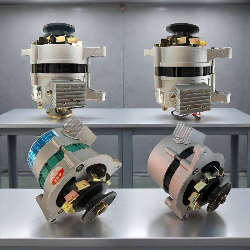 农用车三轮车拖拉机永磁恒压纯铜12V14V改装直流两用发电机包邮