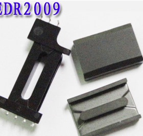 EDR2009高频变压器骨架 L脚立式5+3针 有配套磁芯销售