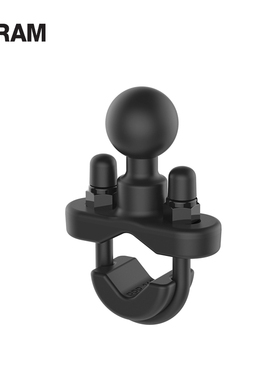 美国RAM支架宝马哈雷杜卡迪UTV车把圆管固定抱箍手机支架底座231