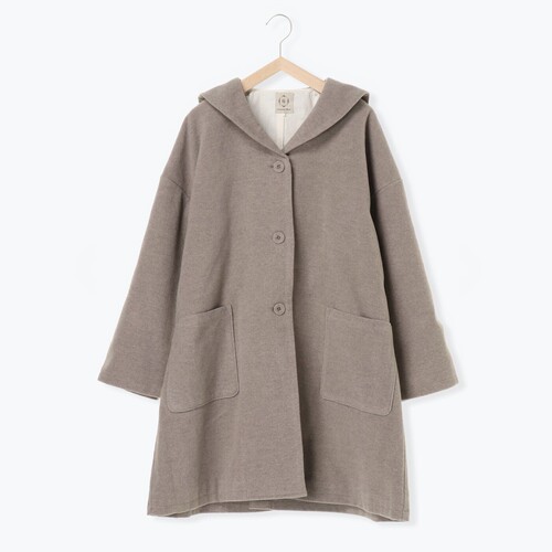 SM2甜美百搭海军领含羊毛中长款纯棉里衬毛呢外套女装特价不退换