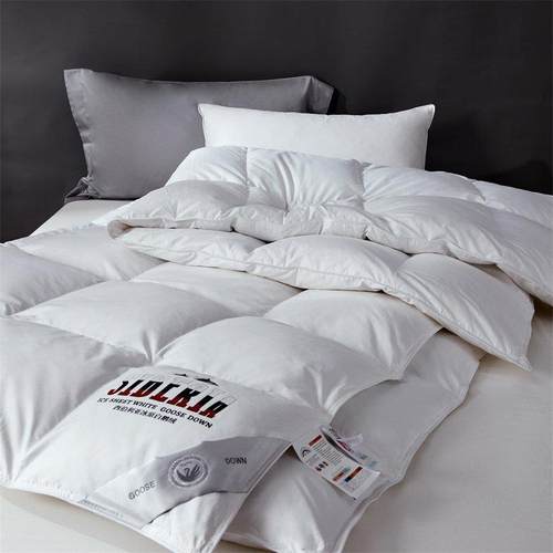 Luxury Goose Down Duvet Bulanket Warm Quilt Comforter Cotton