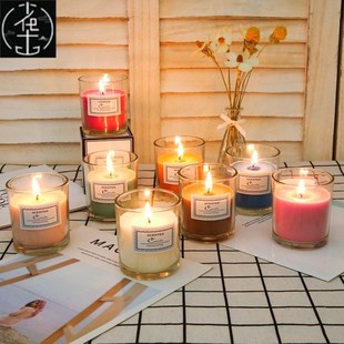 fashion Scented decorative small candles smokeless romantic