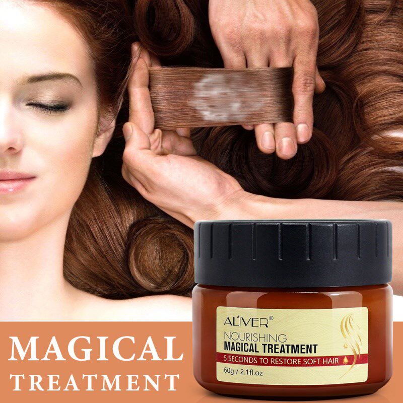 Repairing frizz hair oil nourishing and softening hair mask