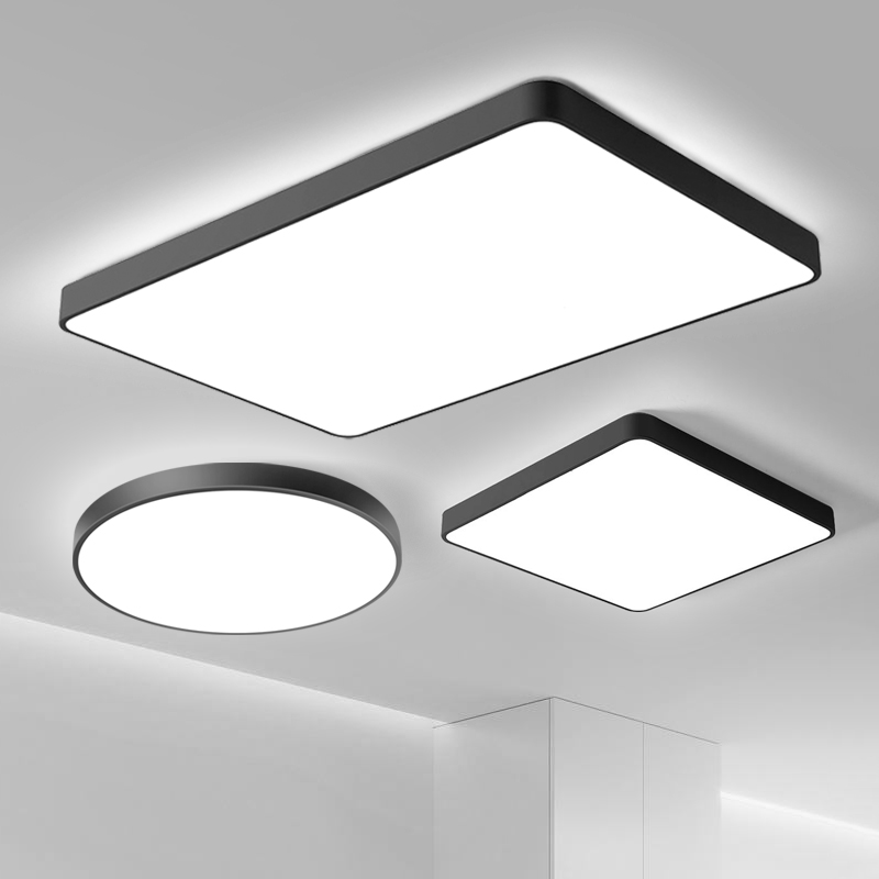 吸顶灯北欧2025新款正方形LED超亮简约现代过道卧室客厅主灯灯饰