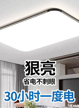 led客厅大灯吸顶灯饰房间主卧室餐厅吊灯具现代简约大气中山灯具
