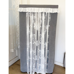 高端布艺环保简易衣架衣柜展示柜货架出租房全包防尘罩多色定制