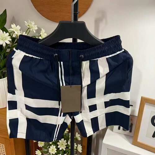 夏季男士格子宽松薄款运动短裤