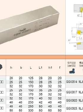 原装悍狮霸数控刀杆PSBNR/PSBNL2020K12 2525M12 M15 3232P19