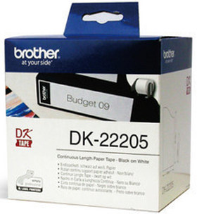 兄弟DK-22205标签打印纸标签纸DK-22210标签带62mmX30.48米QL-700