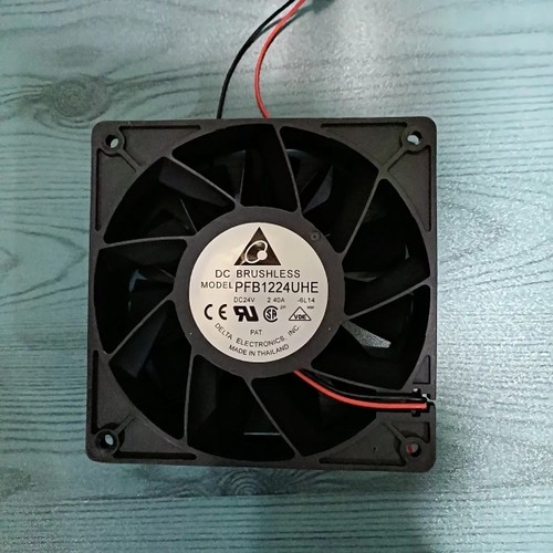 全新台达PFB1224UHE 12038 24V 2.4A 12CM暴力10000转变频器风扇