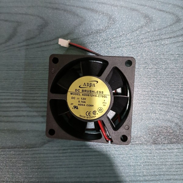 ADDA AD0612HS-C70GL 12V 0.16A 6CM/厘米 6020 2线 风扇