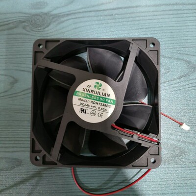 欣瑞联 RUILIAN RDH1238B2 24V 0.60A 12CM 12038 变频器风扇
