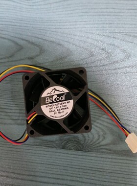 原装6025BVH-M1E金钱豹6cm6025 12V 0.55a 4线PWM温控CPU散热风扇