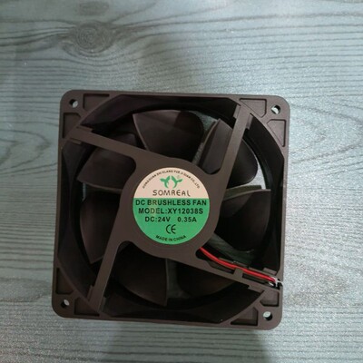 全新SOMREAL DC24V XY12038B XY12038S 12CM 变速器散热风扇