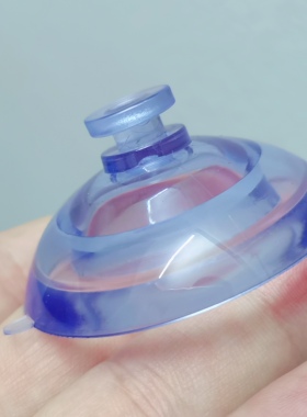 52mm  5.2cm双层吸盘 透明玻璃吸盘 pvc塑料吸盘 竹蜻蜓头盔吸盘