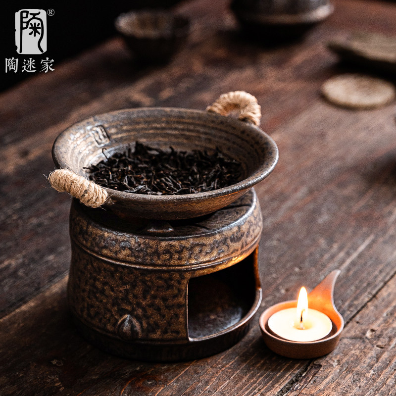 陶迷蜡烛烤茶炉增香烘培日式醒茶温茶罐罐植物雪松沉香檀香熏香炉,餐饮具,煮茶炉,淘宝优惠券,粉丝福利购,淘宝优惠卷