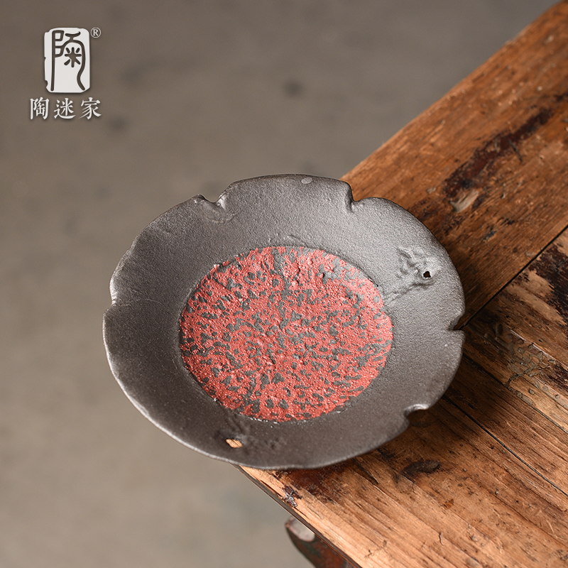 陶迷壶承复古高档干泡盘