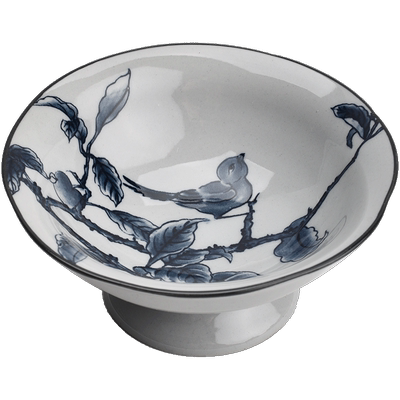 陶迷复古中式果盘点心盘