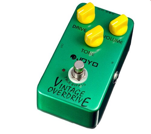 卓乐JOYO单块效果器JF-01 OVERDRIVE经典过载效果器boost推子