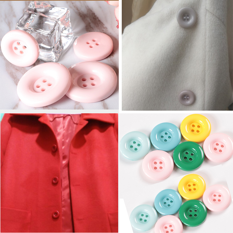 大衣睡衣毛衣纽扣羊绒女高档百搭