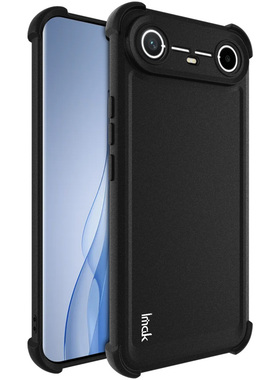 imak适用于tecno spark slim四角气囊5g手机壳km7k防摔pova slim磨砂保护套男女新款防滑边清水硅胶软壳