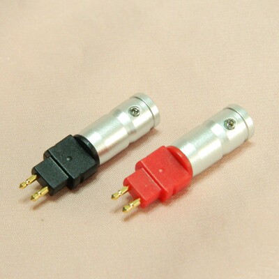 镀金耳机升级线插针插头